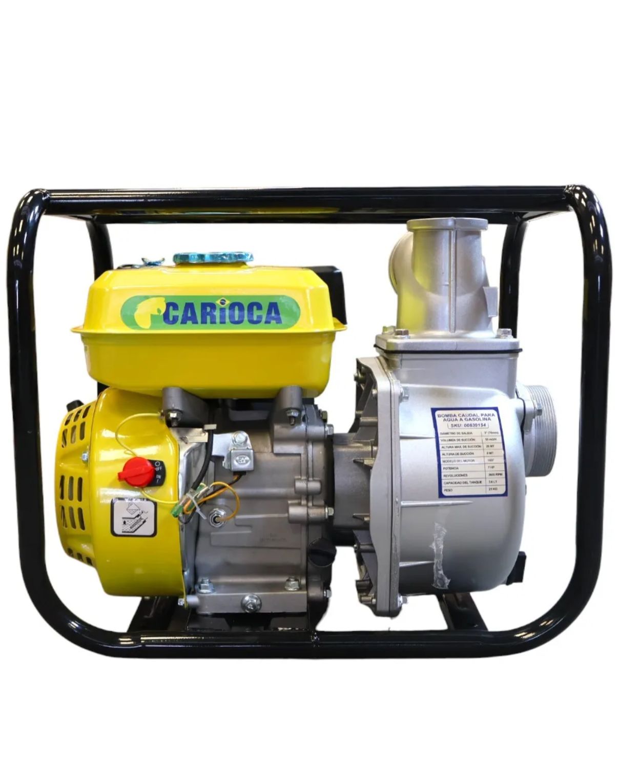 Bomba de Agua a Gasolina 3x3 7HP - ENVÍO GRATIS
